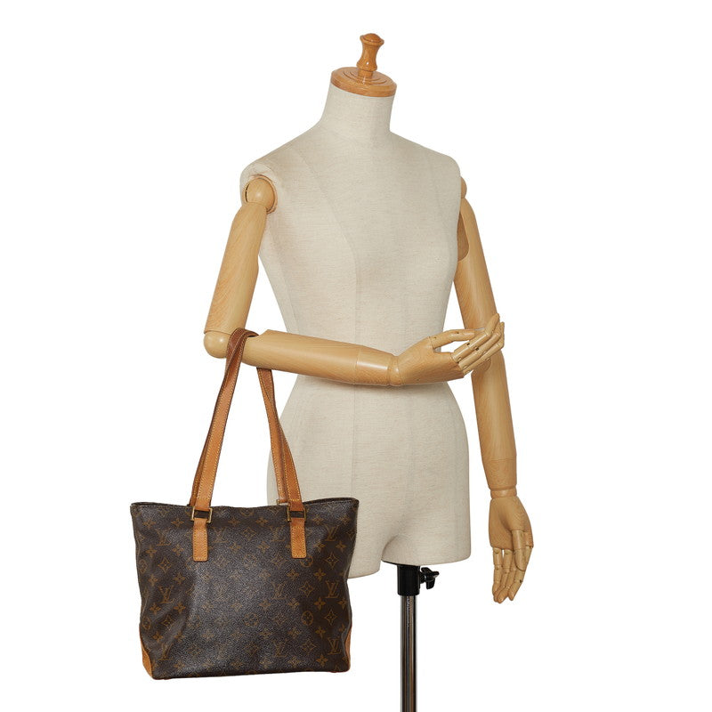 Louis Vuitton Monogram Cabaret Shoulder Bag M51148 Brown PVC Leather  Louis Vuitton