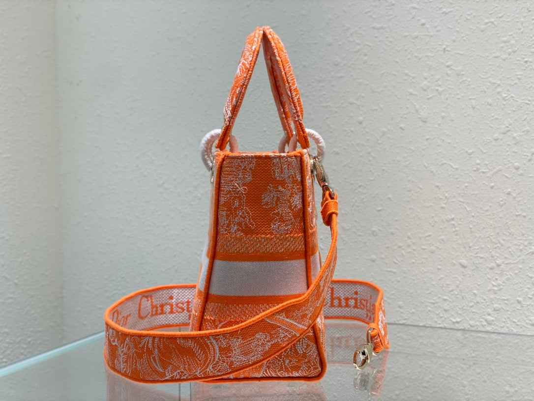 GLAMI MeGLAMIum Lady D-Lite Bag Orange, For Women, WomenÃ¢â‚¬â„¢s Handbags 24cm/9.5in CD M0565OROC_M057