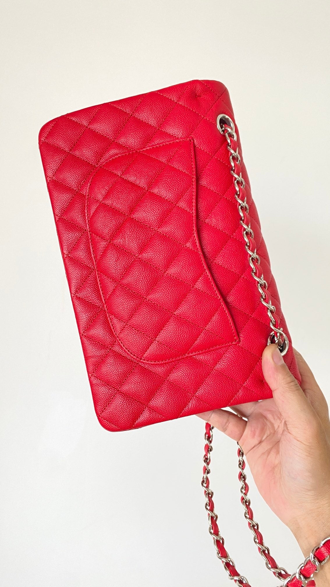 CHLSmall Classic Handbag Red For Women Bags 9.1in/23cm