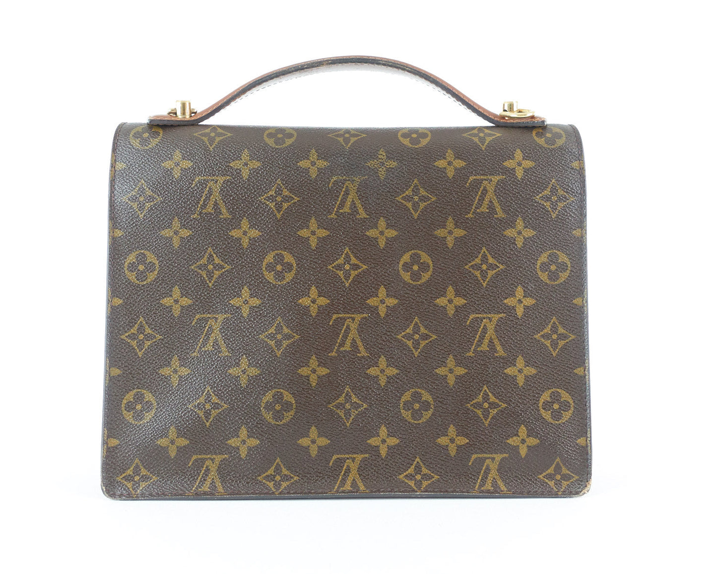 Louis Vuitto Monceau 28 Monogram Canvas Handbag