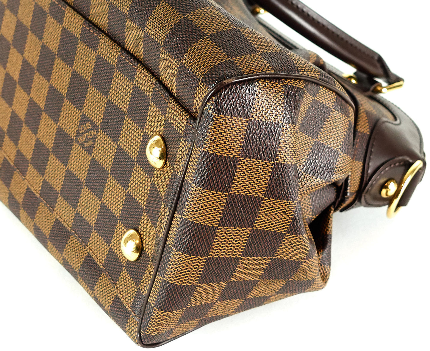 Louis Vuitto Trevi PM Damier Ebene Canvas Bag