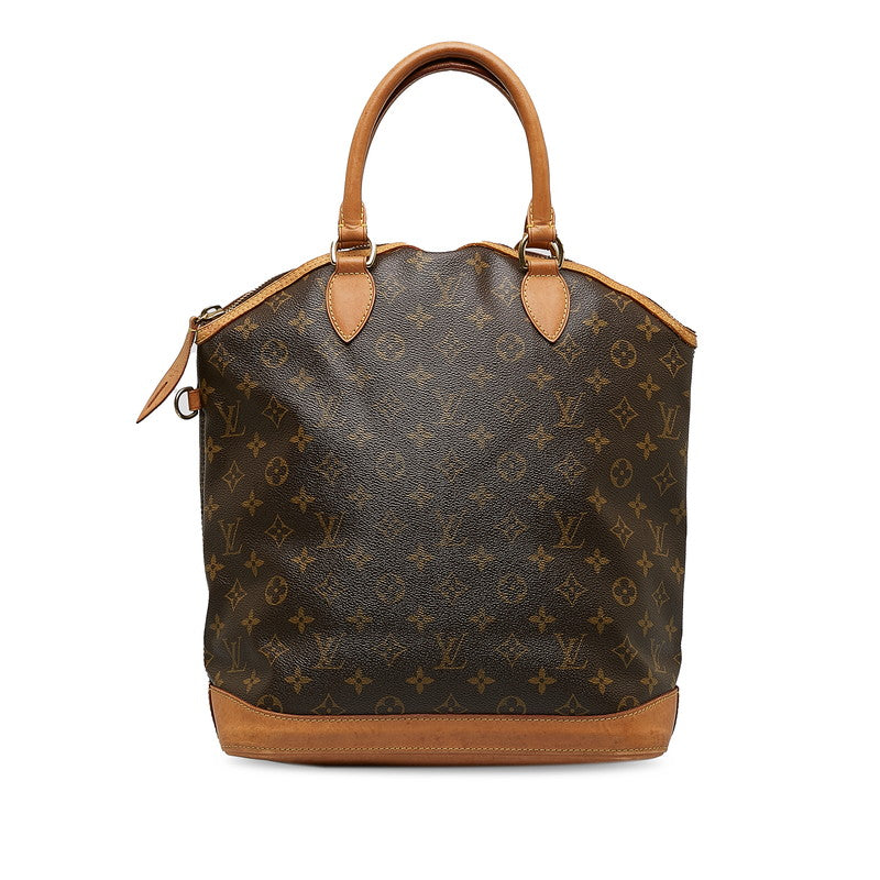 Louis Vuitton Monogram Rocket Vertical Handbag M40103 Brown PVC Leather  Louis Vuitton
