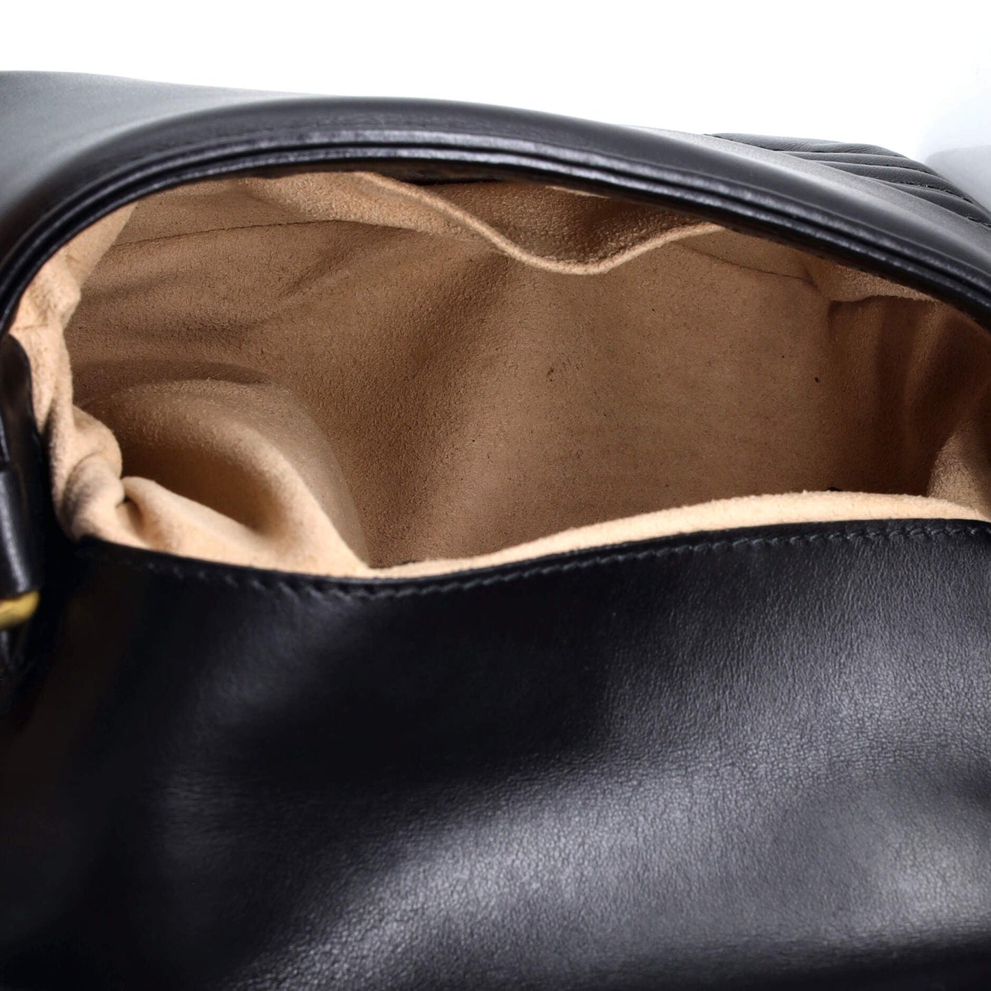 GG Marmont Top Handle Flap Bag Matelasse Leather Mini