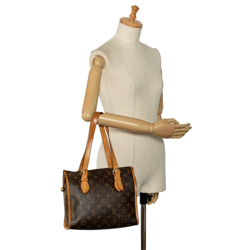 Louis Vuitton Monogram Popcorn M40007 Brown PVC Leather Lady Louis Vuitton