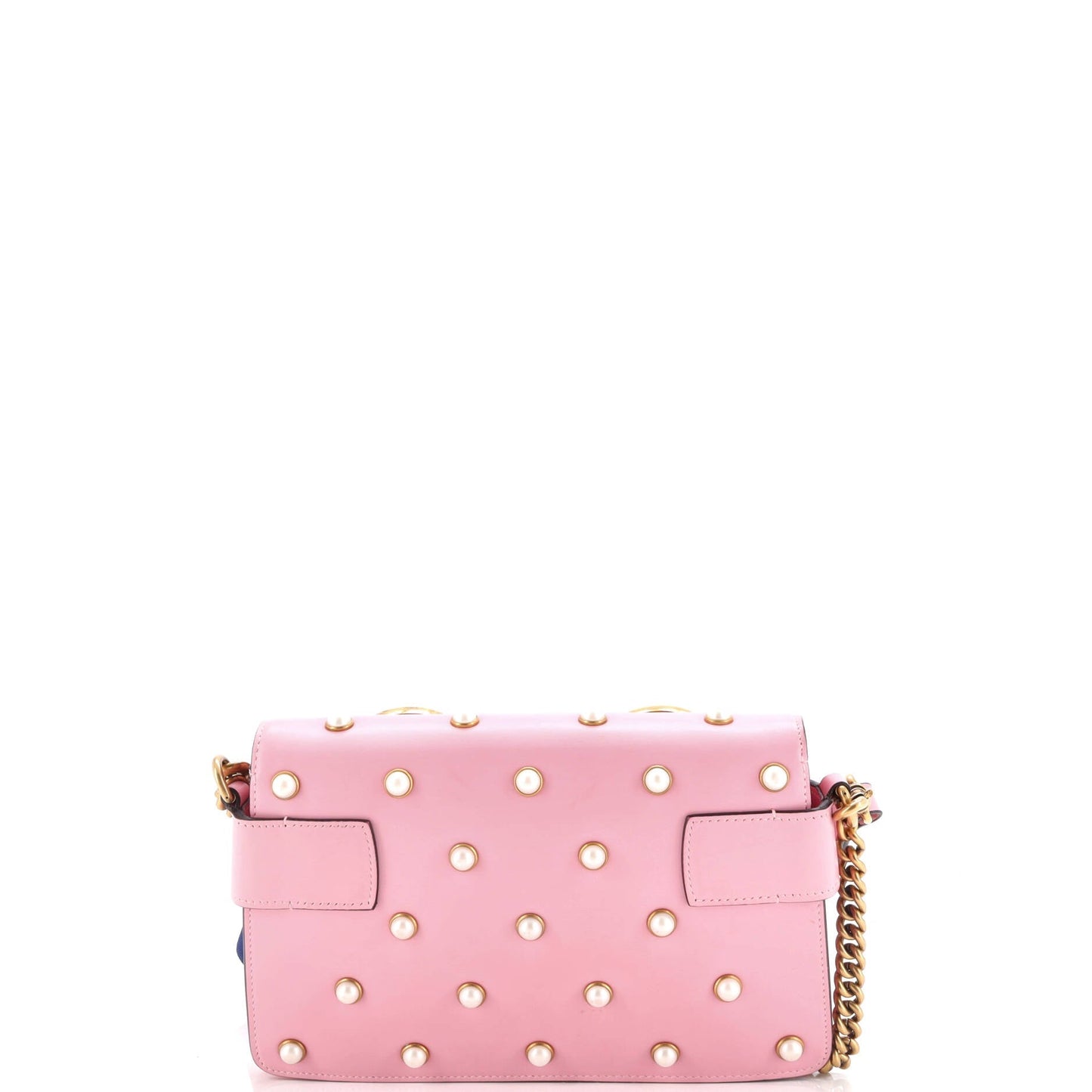 Broadway Pearly Bee Shoulder Bag Embellished Leather Mini