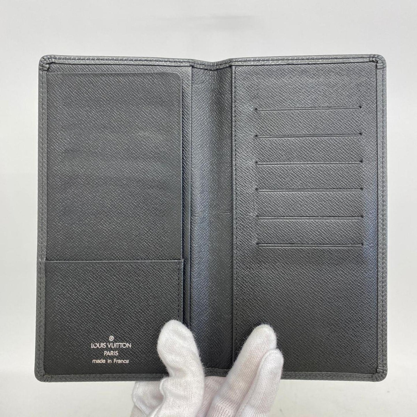 Louis Vuitton Portefeuille Brazza  Leather Wallet