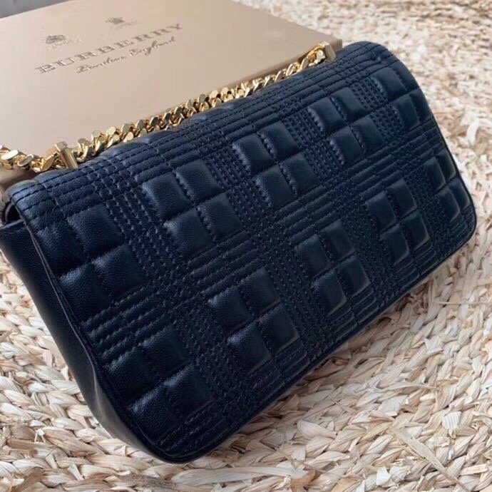 GLAMI Quilted MeGLAMIum Lola Bag Monogram Black For Women, Bags 11in/28cm 80217011