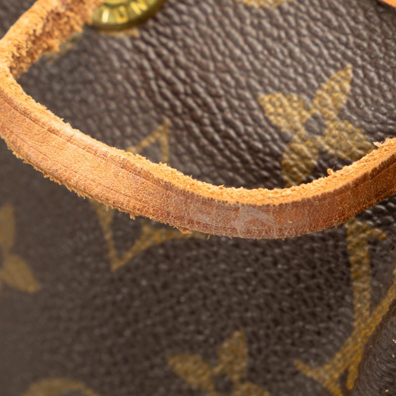 Louis Vuitton Monogram Noe Shoulder Bag M42224 Brown PVC Leather  Louis Vuitton