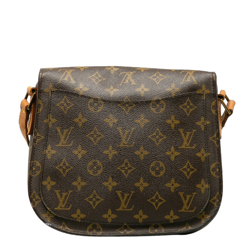 Louis Vuitton Monogram M51242 Shoulder Bag PVC/Leather Brown