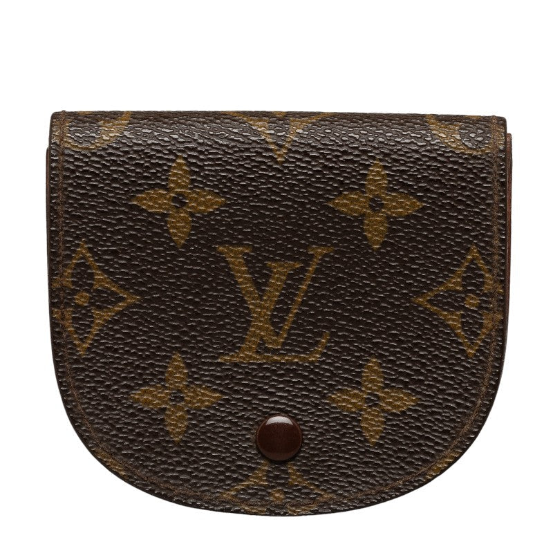 Louis Vuitton Monogram M61970 Coin Case PVC/Leather Brown