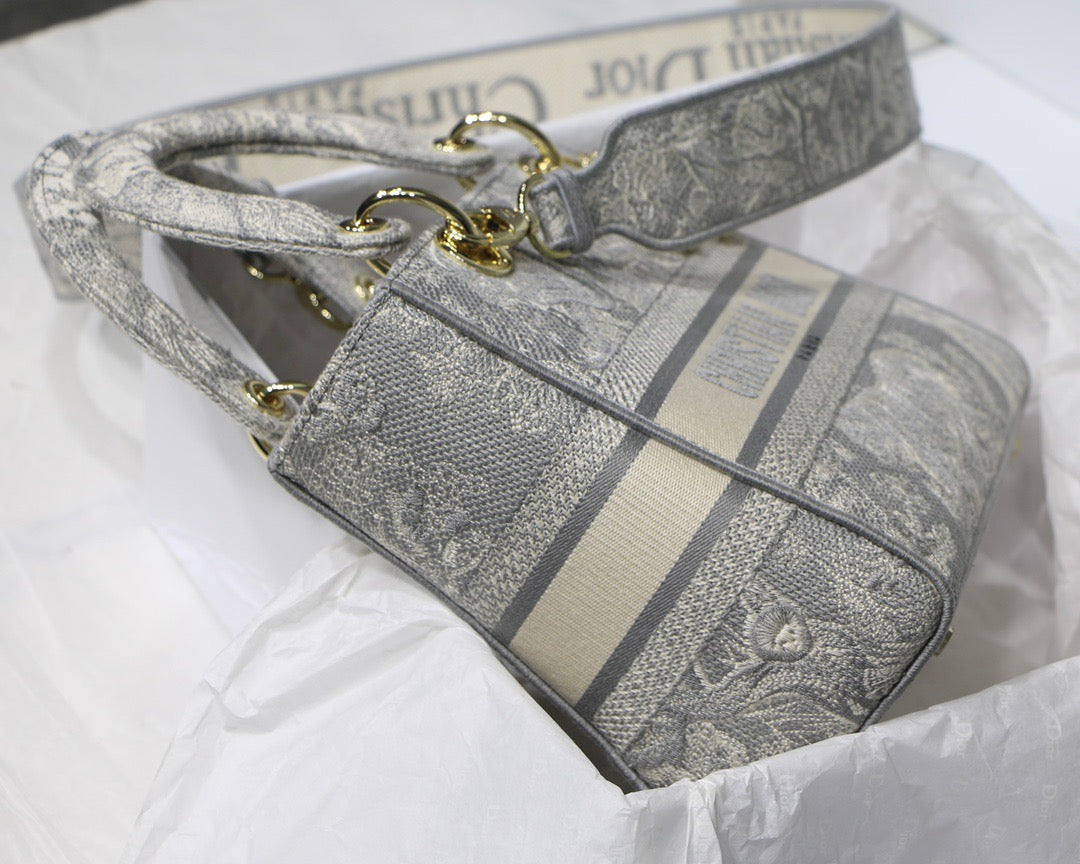 GLAMI MeGLAMIum Lady D-Lite Bag Grey, For Women, WomenÃ¢â‚¬â„¢s Handbags 24cm/9.5in CD