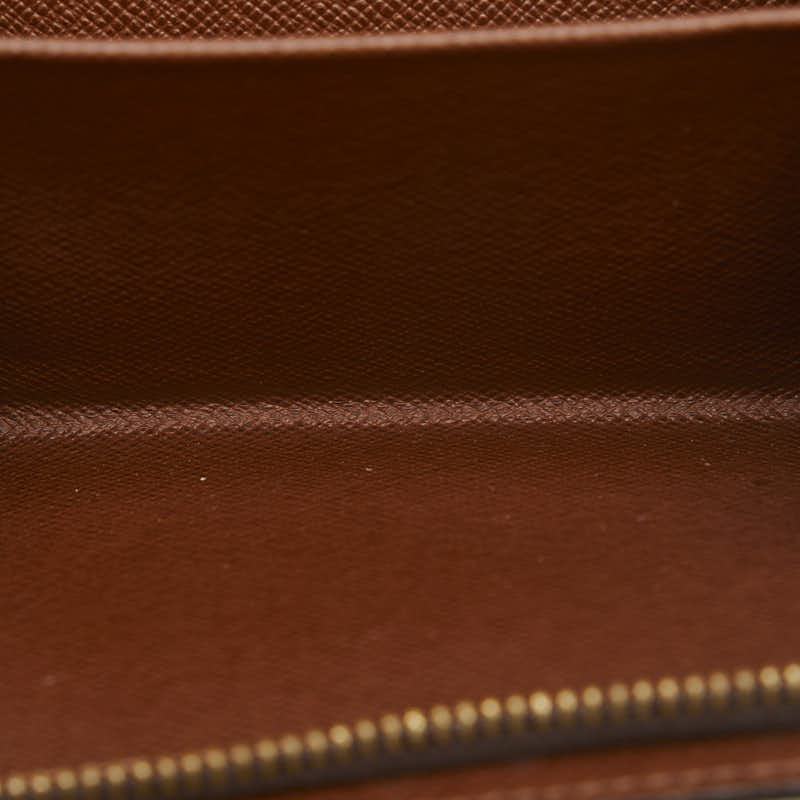 Louis Vuitton Monogram Port Papier Jeep Double Folded Wallet M61207 Brown PVC Leather  Louis Vuitton
