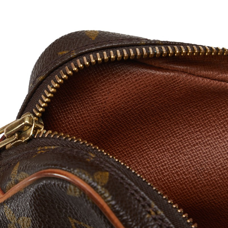 Louis Vuitton Monogram Marly Dragon PM Second Bag M51827 Brown PVC Leather  Louis Vuitton