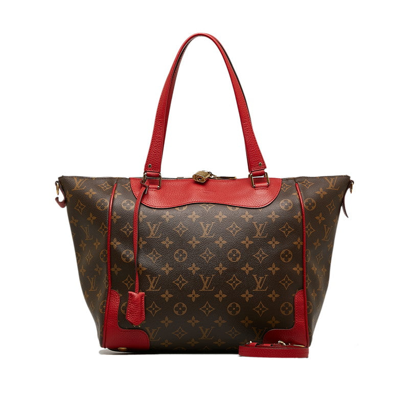 Louis Vuitton Monogram Estrayer MM Tortoise Bag 2WAY M51193 Coquimbo Red Brown PVC Leather Ladies Louis Vuitton
