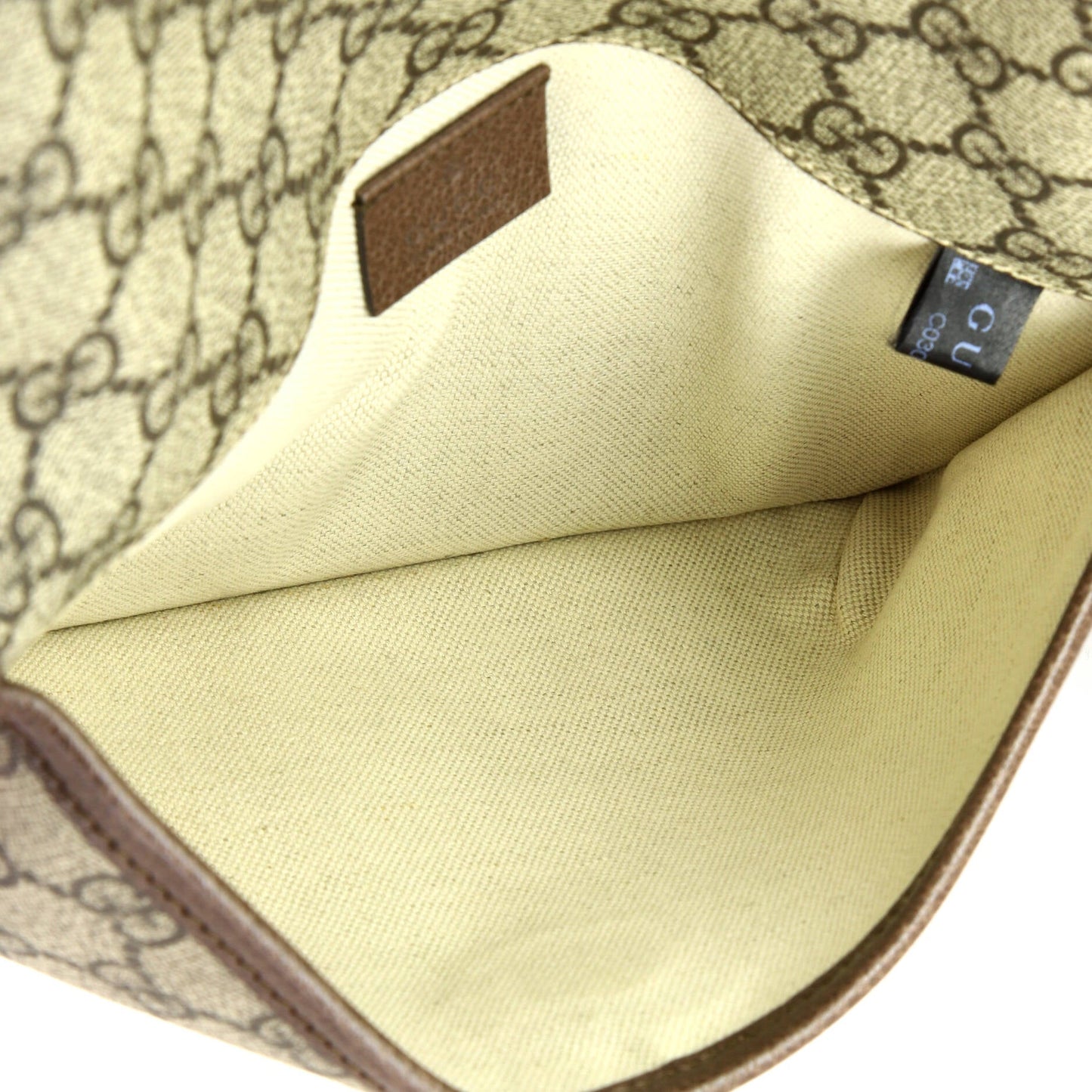 Neo Vintage Flap Belt Bag GG Coated Canvas