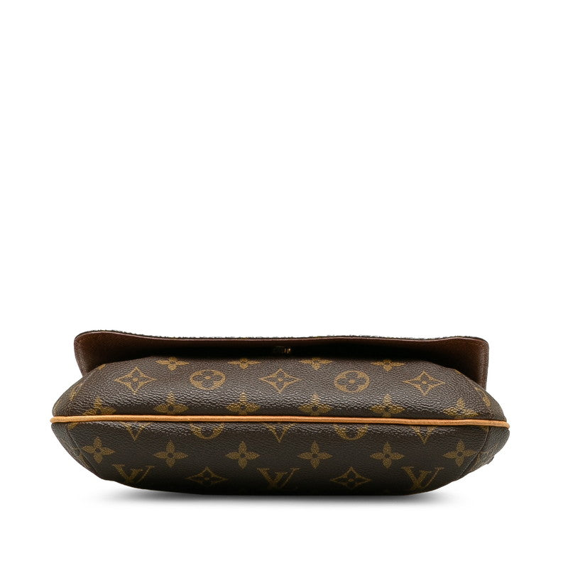 Louis Vuitton Monogram M51257 Shoulder Bag PVC/Leather Brown