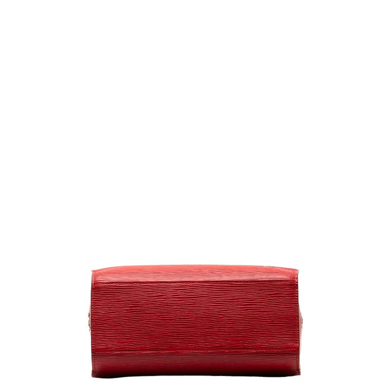 Louis Vuitton Epi Punch Handbag M52057 Castilian Red Leather  Louis Vuitton