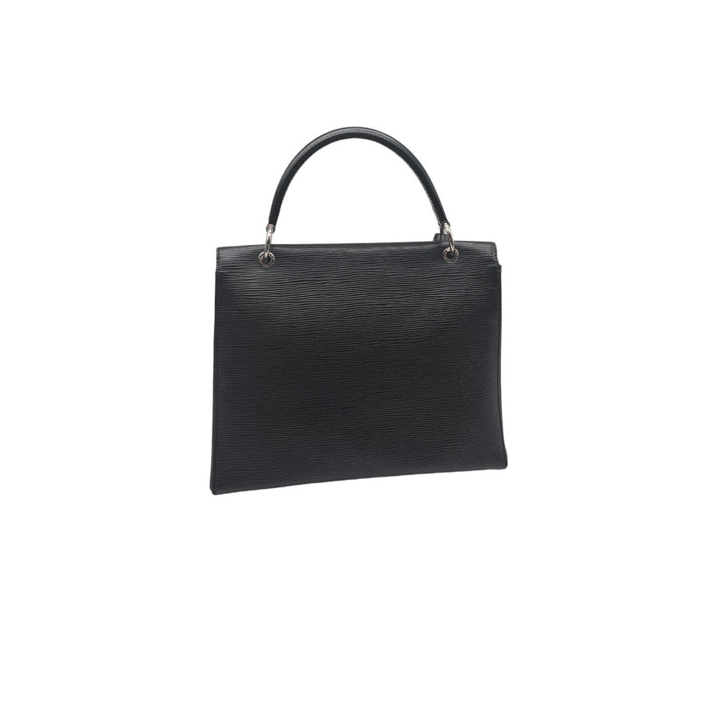 Louis Vuitton Black Epi Grenelle Handbag