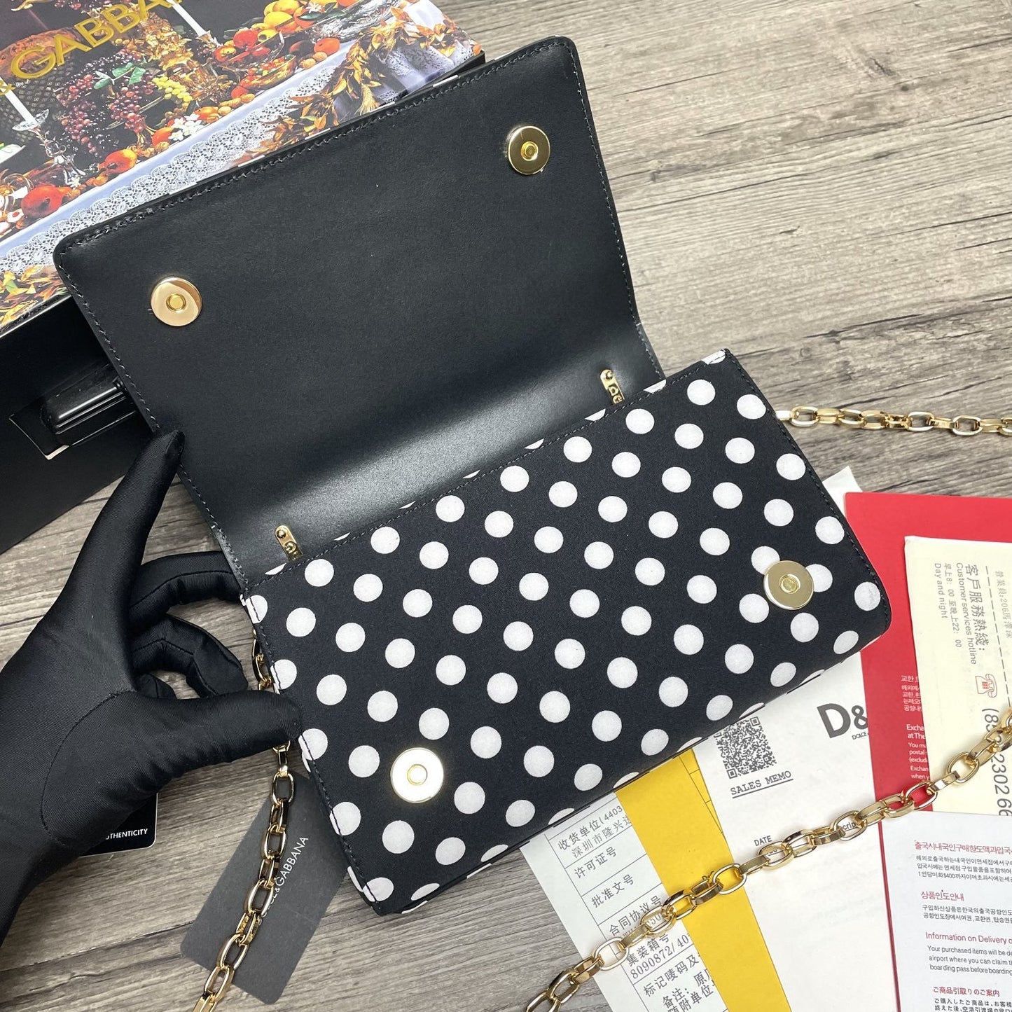 GLAMI GLAMI Girls CrossBody Bag With Polka Dots Muticolour For Women 8.3in/21cm GLAMI