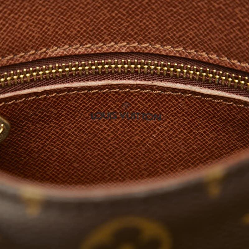 Louis Vuitton Monogram Mini Sankru Shoulder Bag M51244 Brown PVC Leather  Louis Vuitton