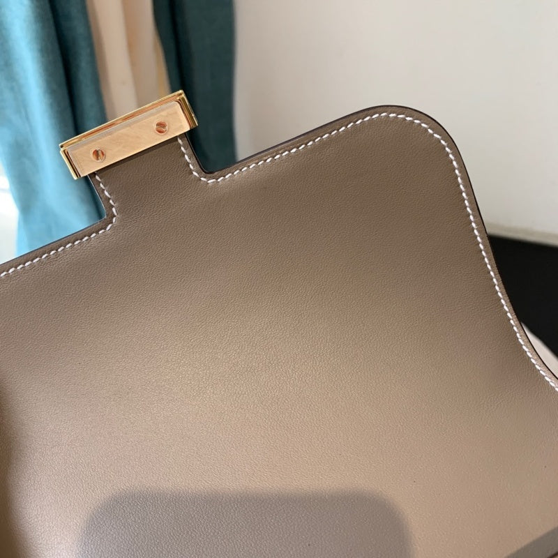 GLAMI ConstanGLAMI 23 Epsom Grey Galet For Women, WomenÃ¢â‚¬â„¢s Handbags, Shoulder Bags 9in/23cm