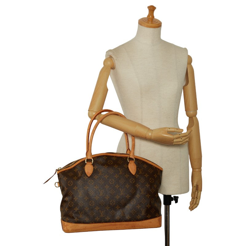 Louis Vuitton Monogram M40104 Handbag Leather Brown  & Gentlemen