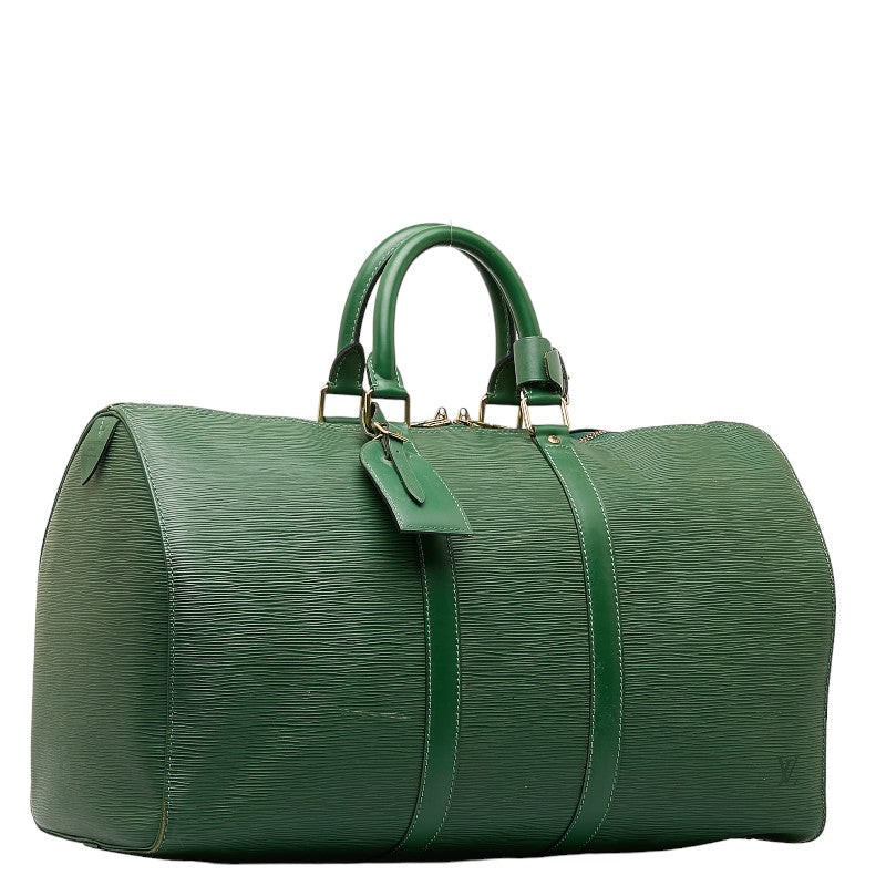 Louis Vuitton Epi Kypopur 45 Boston Travel Bag M42974 Borneo Green Leather  Louis Vuitton