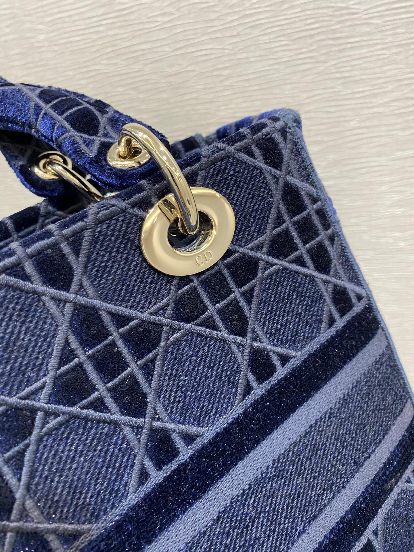 GLAMI Small Lady D-Lite Blue Bag For Women 9.5in/24cm CD