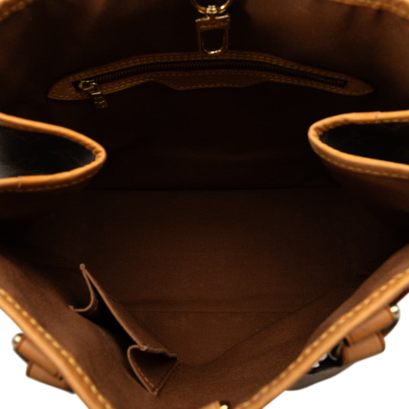 Louis Vuitton Monogram M51153  Bag Leather Brown