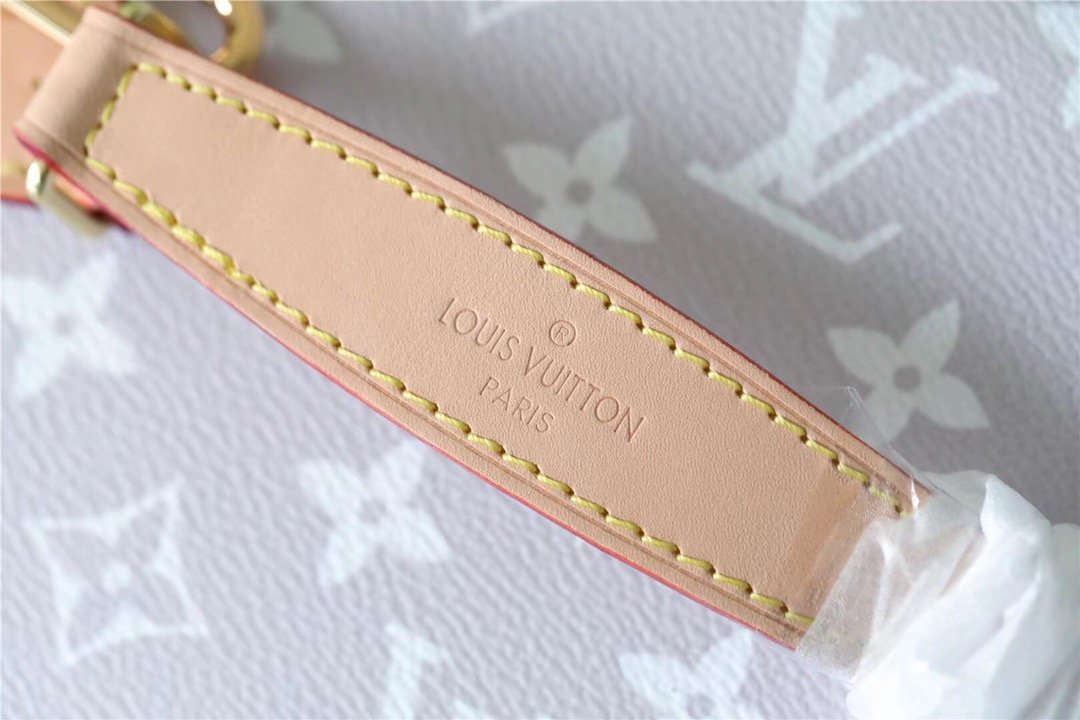LV NiGLAMI GLAMI Monogram Light Pink For Women, WomenÃ¢â‚¬â„¢s Bags, Shoulder And Crossbody Bags 9.4in/24cm LV
