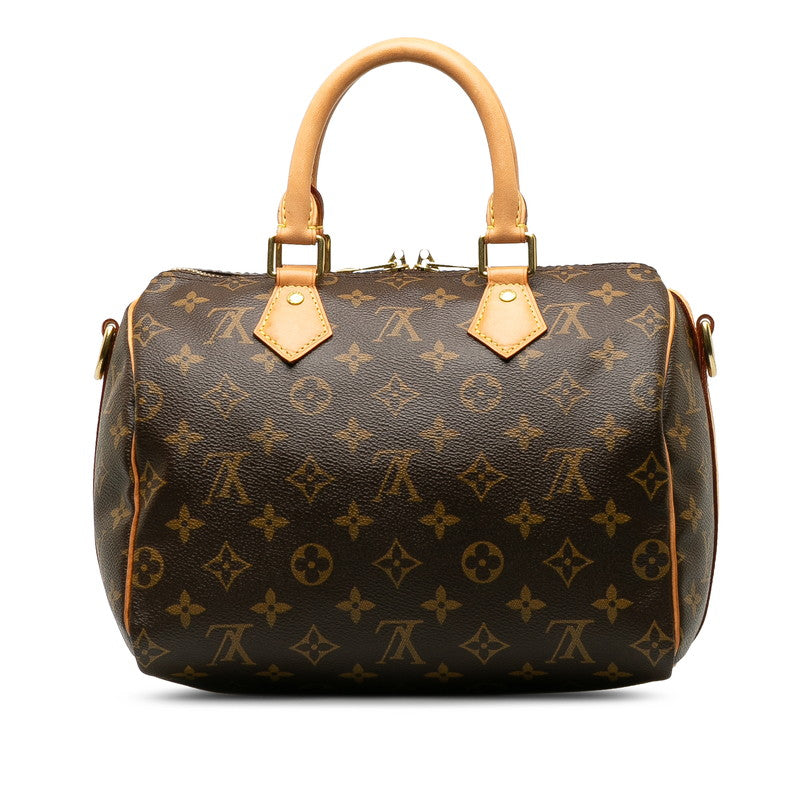 Louis Vuitton Monogram M41113 Handbag PVC/Leather Brown
