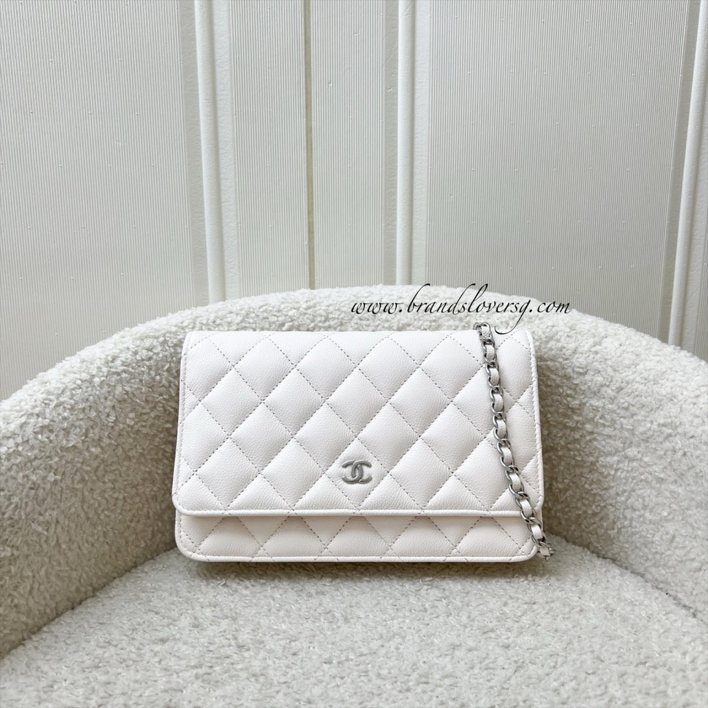 GLM-Classic Wallet on Chain WOC in White Caviar and SHW (Model: AP0250)