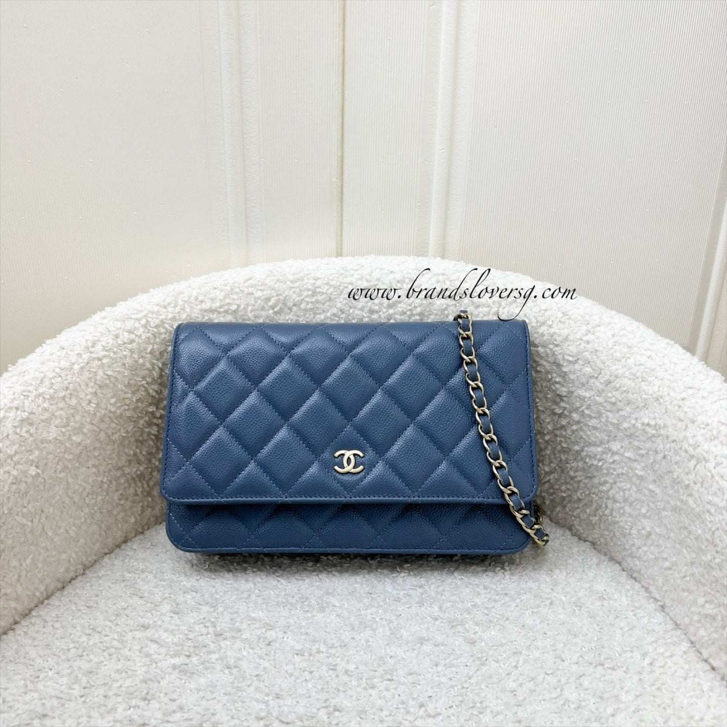 GLM-Classic Wallet on Chain WOC in Blue Caviar and LGHW
