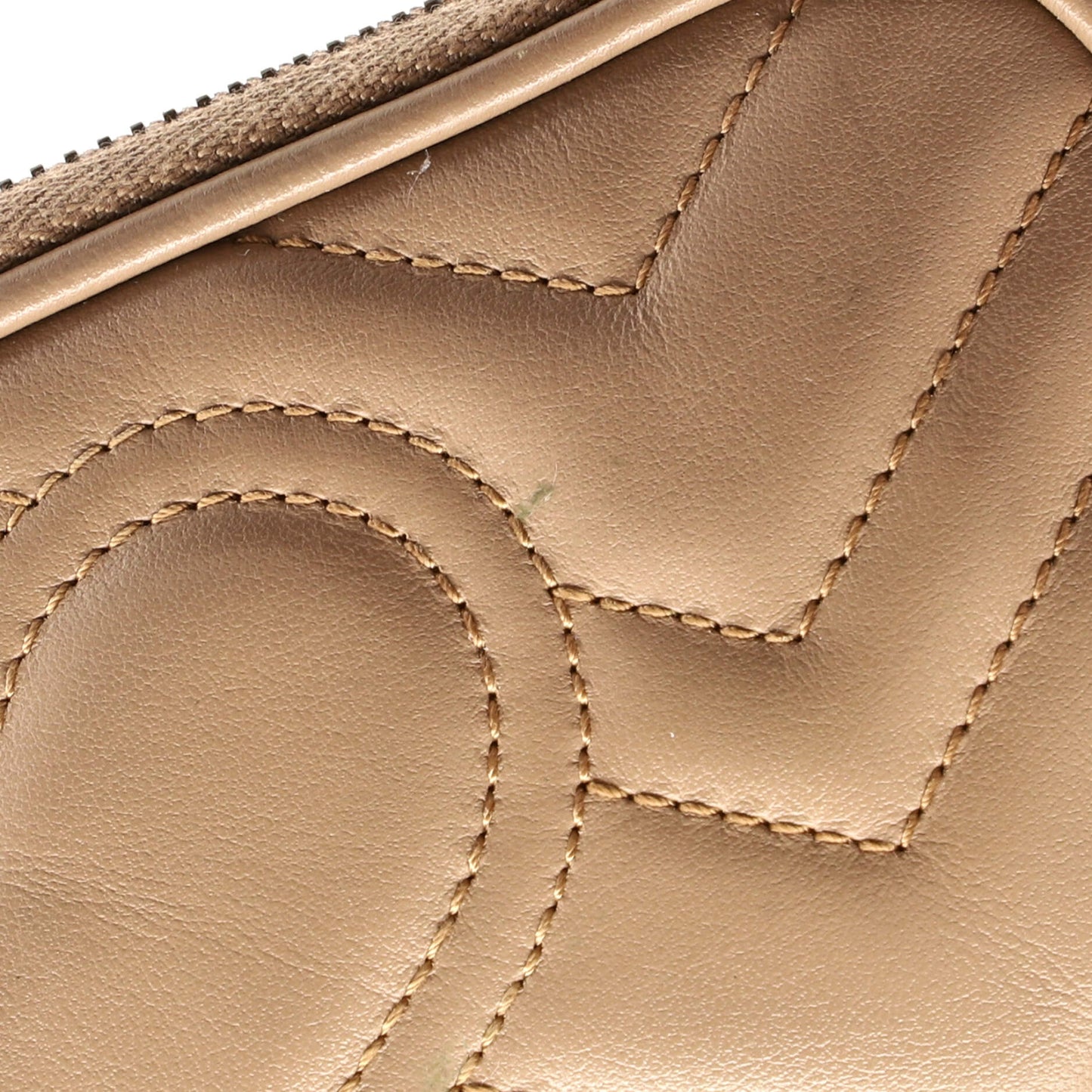 GG Marmont Triple Zip Chain Bag Matelasse Leather Mini