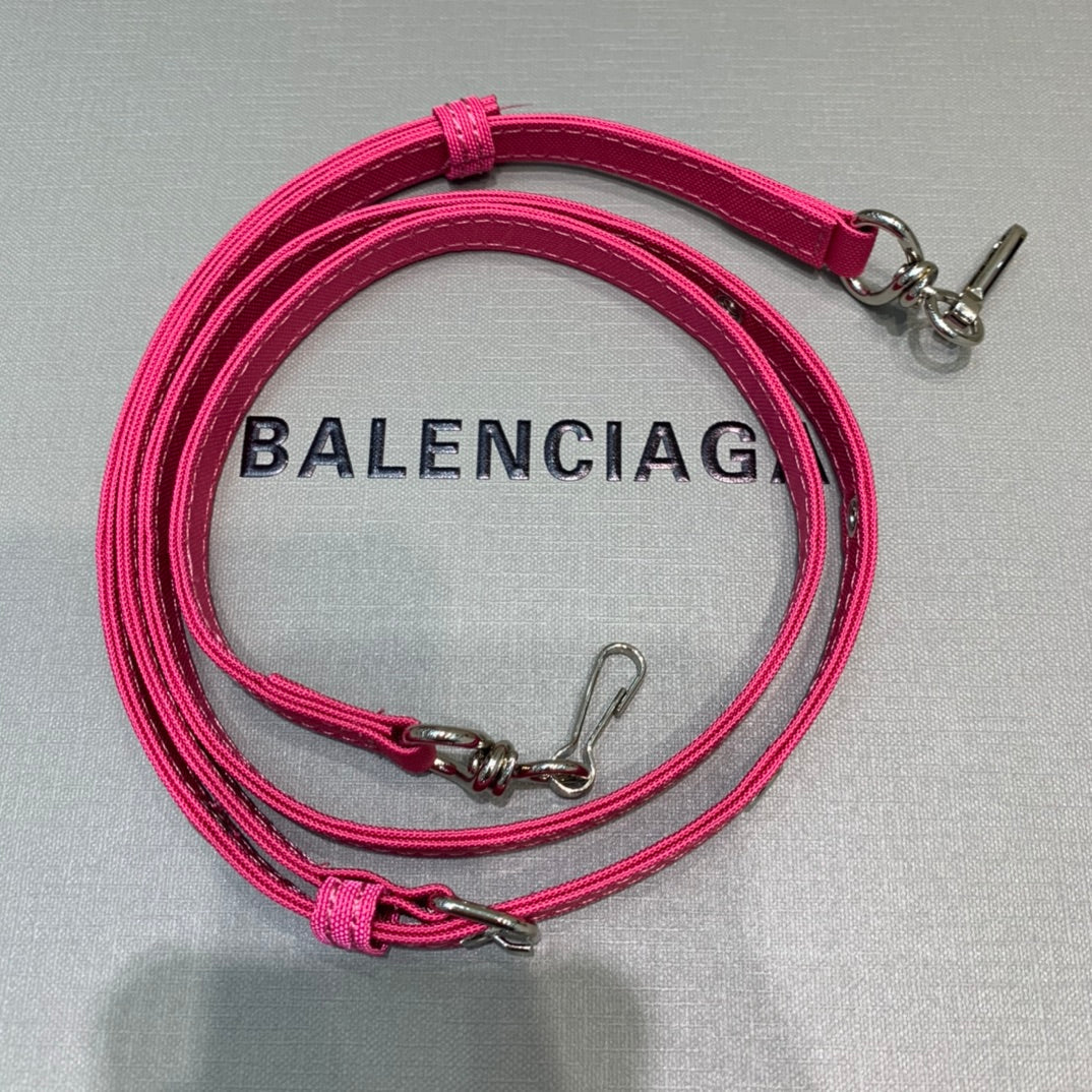 Balen Le Cagole MeGLAMIum Bucket Bag In Dark Pink, For Women,  Bags 11.8in/30cm