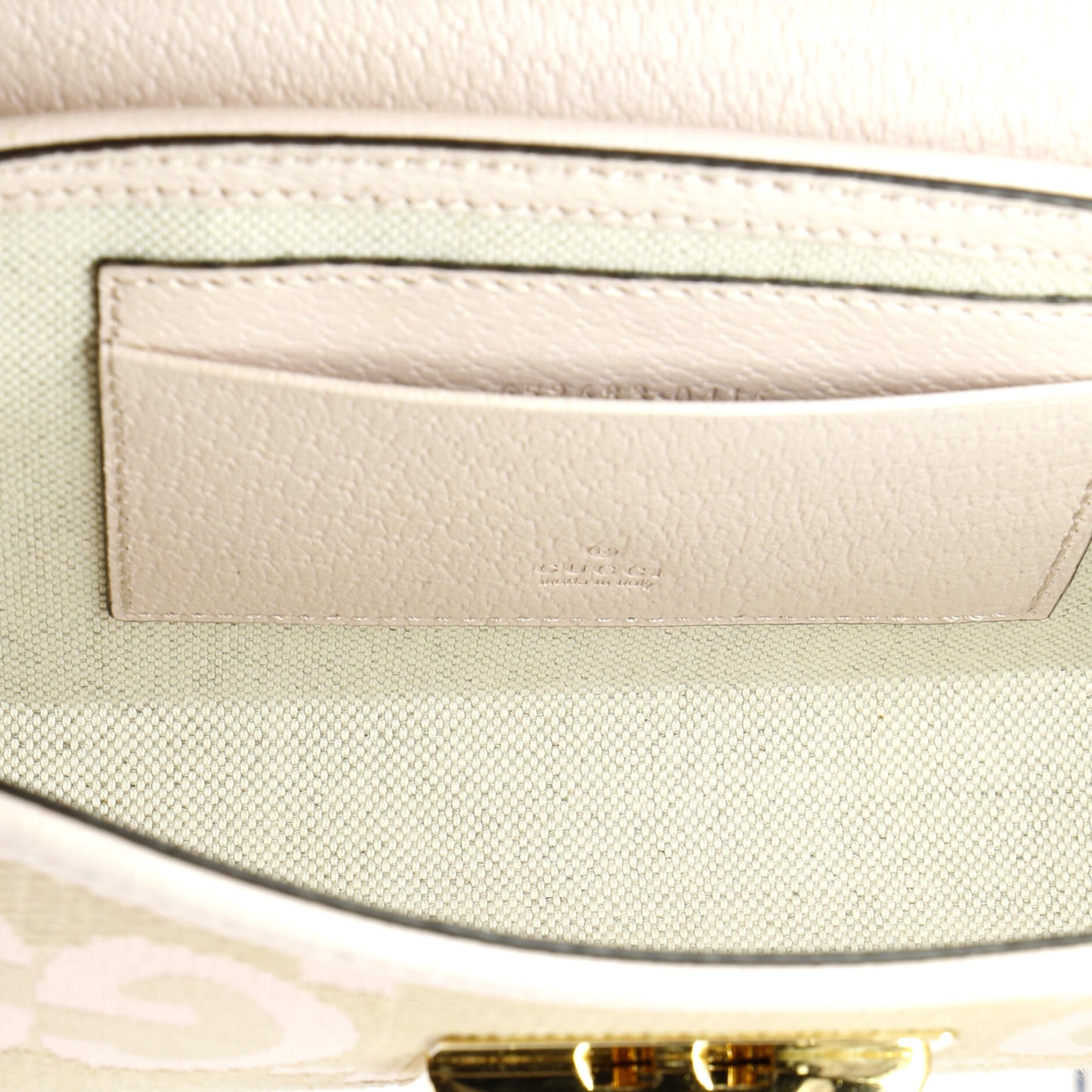Padlock Top Handle Bag Jumbo GG Canvas Mini
