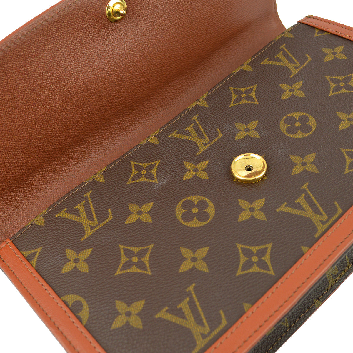 Louis Vuitton Monogram Pochette Damme PM Clutch Handbag M51812