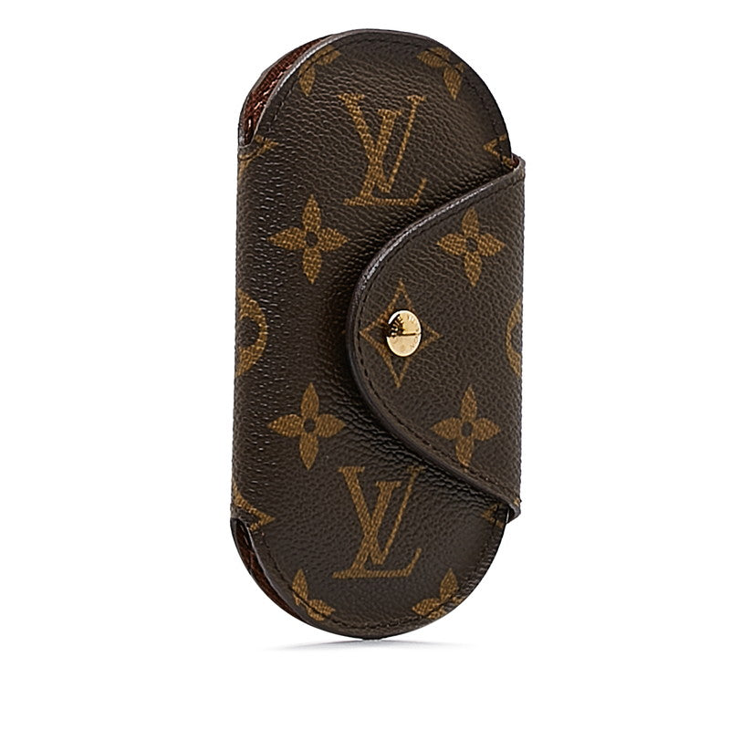 Louis Vuitton Monogram Multicell Rong GM 6 Series Keycase M60116 Brown PVC Leather Lady Louis Vuitton