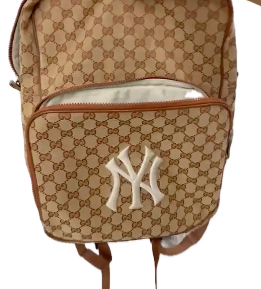 Gucci GG Canvas NY Yankees Backpack 25485