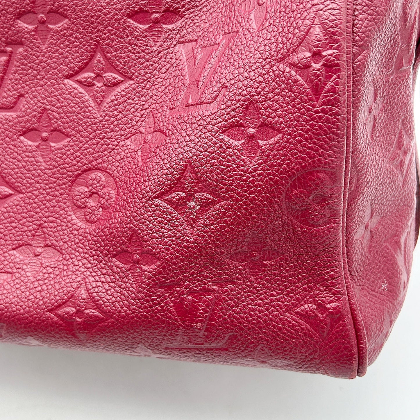 GLM-Monogram Empreinte Speedy Bandouliere 25 - Burgundy Handle Bags, Handbags LA29587
