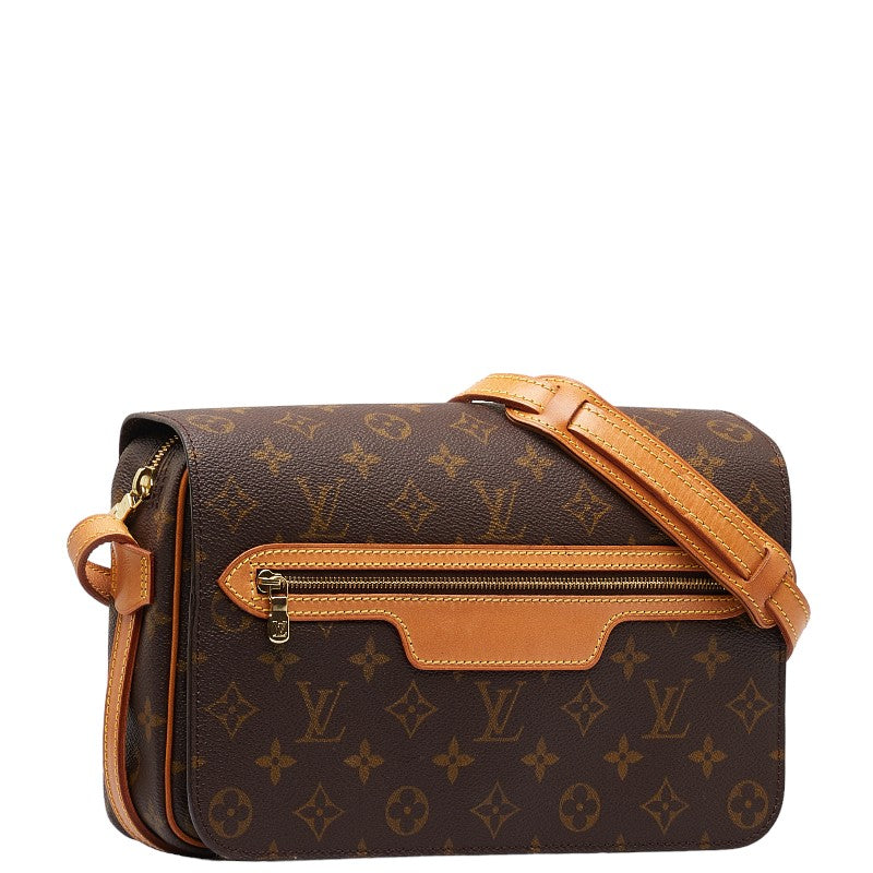 Louis Vuitton Monogram Saint Germain 28  Shoulder Bag M51207 Brown PVC Leather  Louis Vuitton