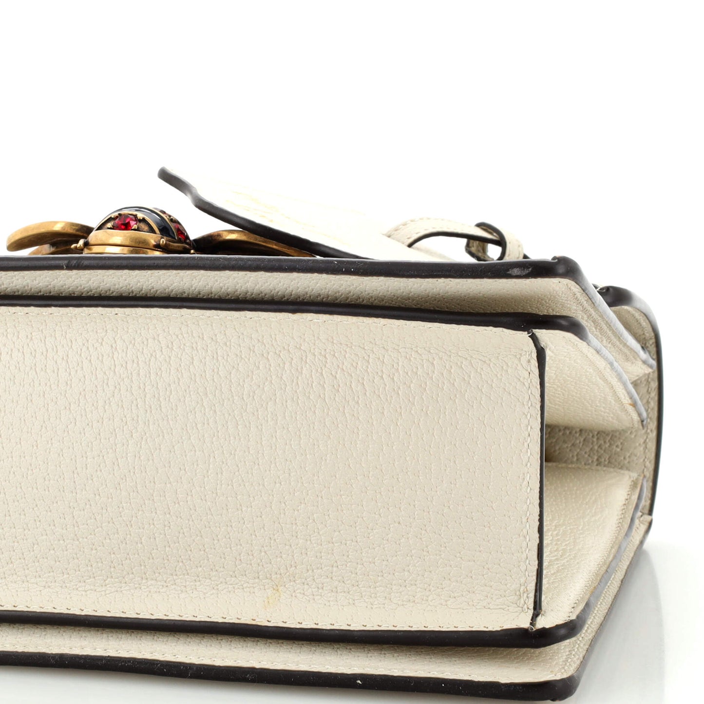 Queen Margaret Top Handle Bag GG Coated Canvas Small