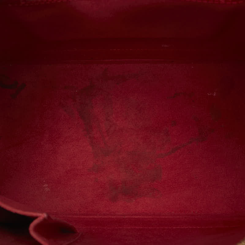 Louis Vuitton Epic Alma Bag Boston Bag M52147 Castilian Red Leather  Louis Vuitton