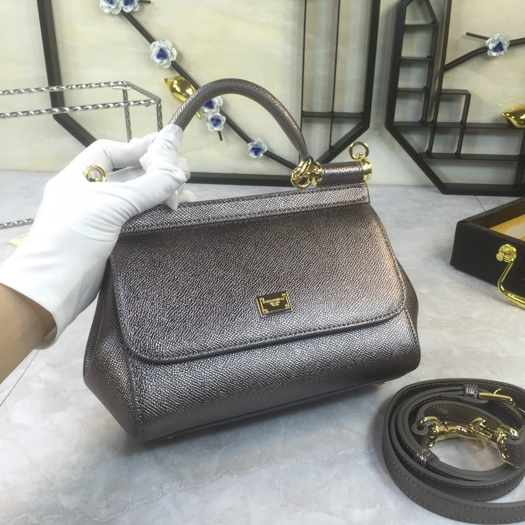 GLAMI MeGLAMIum Sicily Handbag In Dauphine PallaGLAMIum For Women 10.2in/26cm GLAMI
