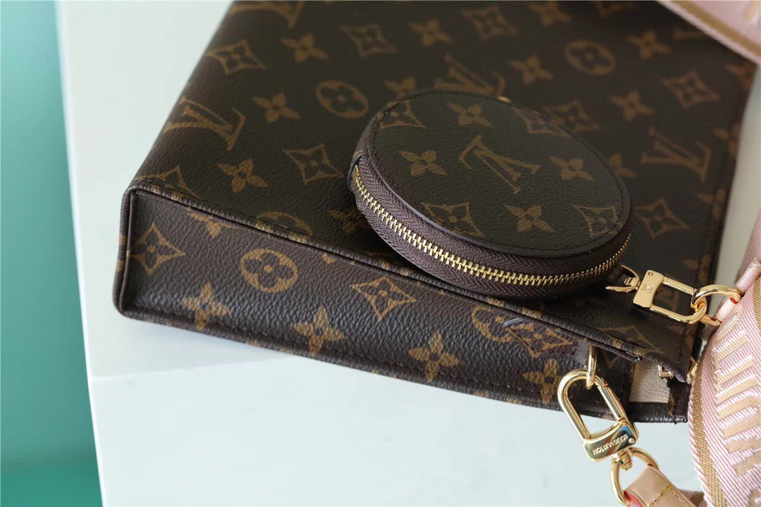 LV Pochette Double Monogram Canvas For Women, WomenÃ¢â‚¬â„¢s Bags, Shoulder And Crossbody Bags 10.2in/26cm LV
