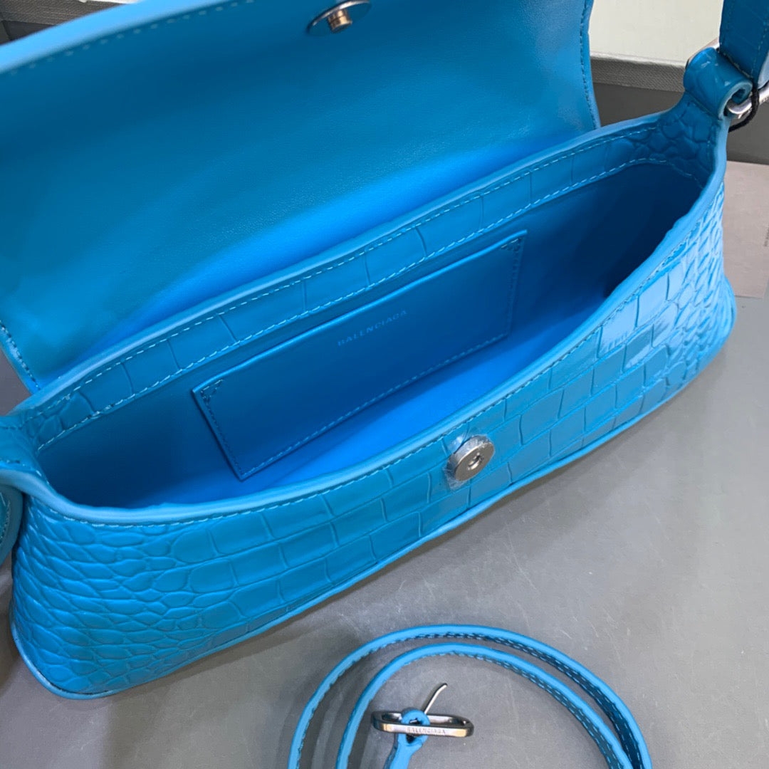 Balen XX Small GlamIap Bag Box Blue, For Women,  Bags 10.6in/27cm 6956452108Y4624