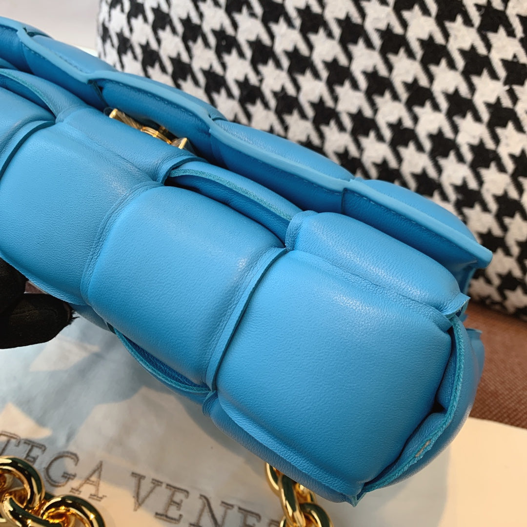 GLAMI Chain Cassette Blue, For Women, WomenÃ¢â‚¬â„¢s Bags 10.2in/26cm