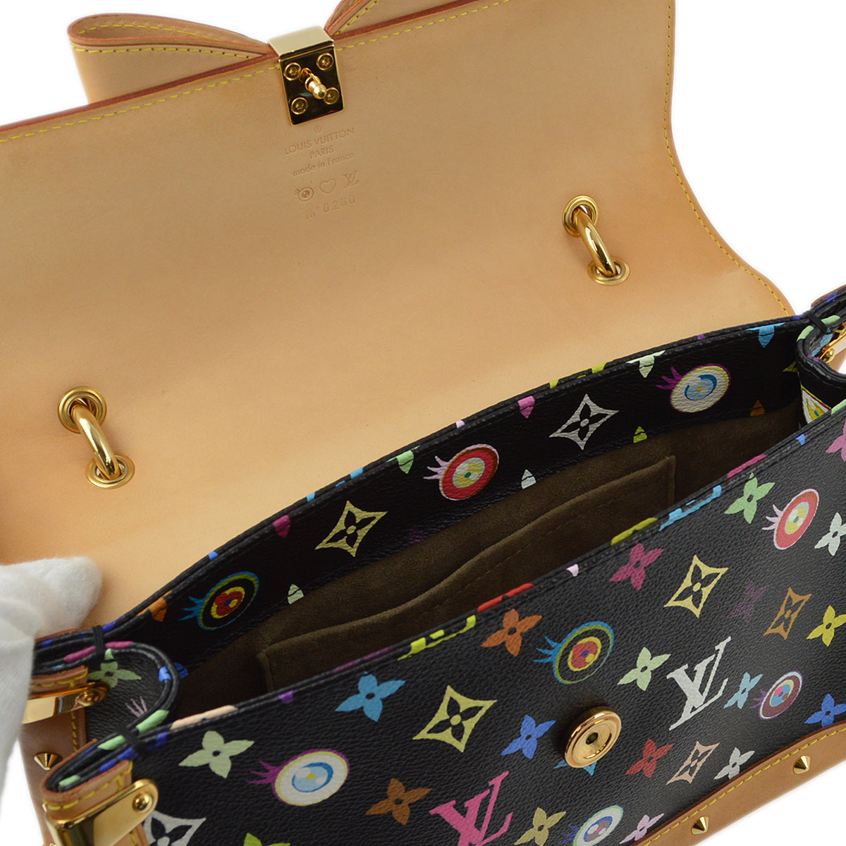 Louis Vuitton Black Eye Love Monogram Sac Rabat Handbag M92050