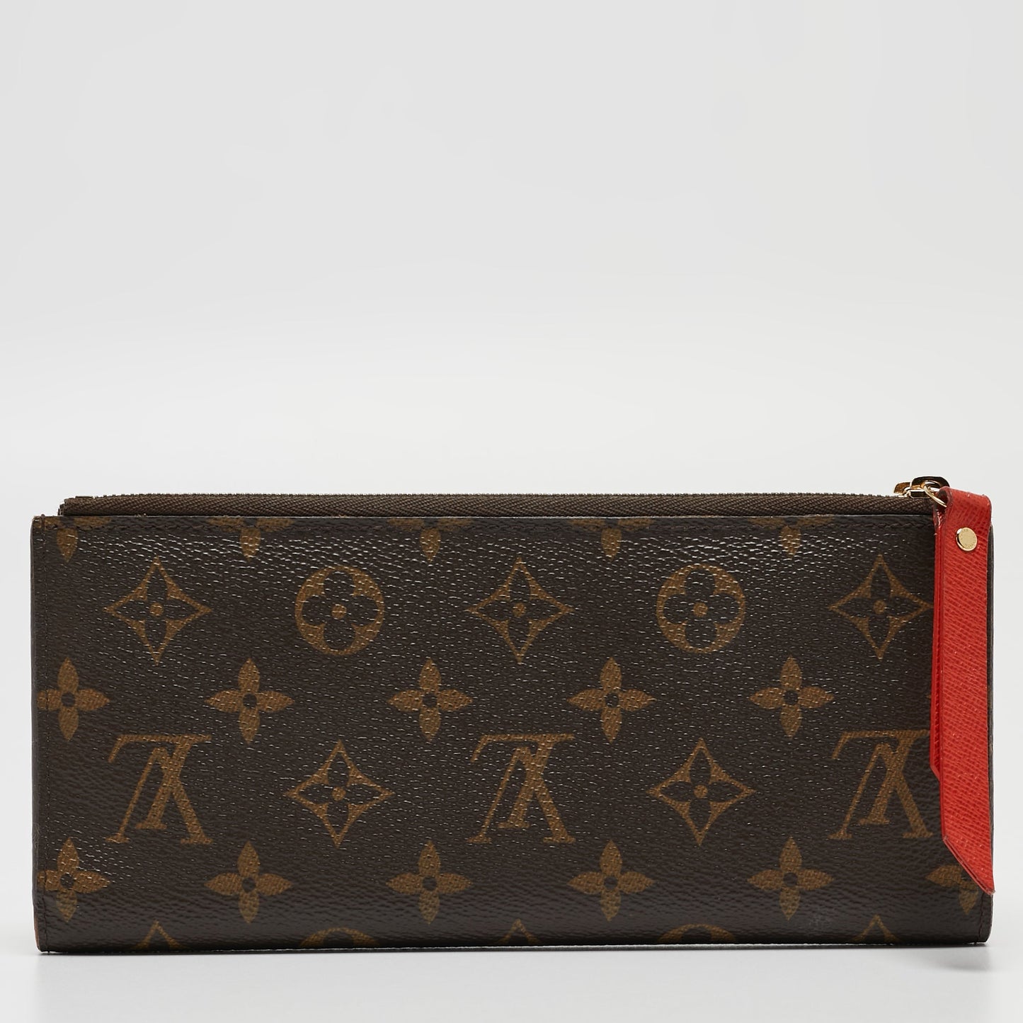 Louis Vuitton Coquelicot Monogram Canvas Adele Wallet