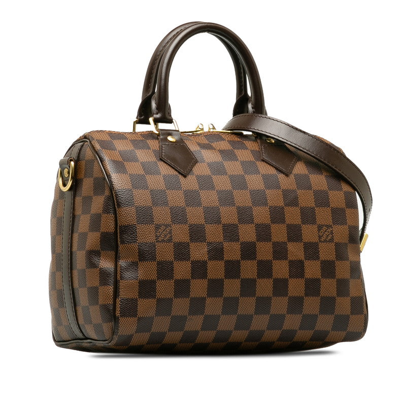Louis Vuitton Louis Vuitton Damière N41368 Boston Bag PVC/Leather Brown